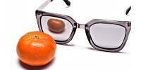White Retro Sunglasses -2