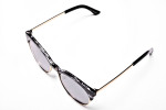 Gold & Silver-Grey Marbled Bowline Sunglasses -2