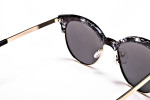 Gold & Silver-Grey Marbled Bowline Sunglasses -2