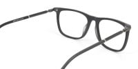 Matte Grey Rectangular Spectacles in Acetate - 1