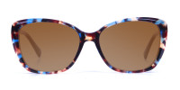 Women's Brown Tortoiseshell Sunglasses-3