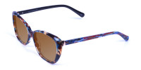 Women's Brown Tortoiseshell Sunglasses-3