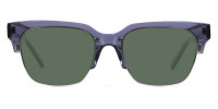 Silver Grey Frame Sunglasses - 3