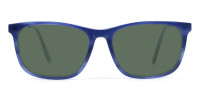 Dark Green Tinted Sunglasses - 3