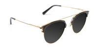 Black and Gold Sunglasses - 3