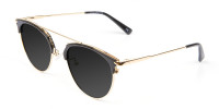 Black and Gold Sunglasses - 3