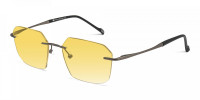 yellow rimless sunglasses-1