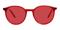 red tinted sunglasses-1