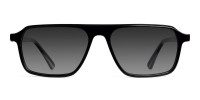 Black Tint Rectangular Sunglasses-1