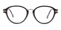 Salvatore Ferragamo SF2826 Women's Round Glasses Black-1