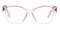 Salvatore Ferragamo SF2827 Cateye Wayfarer Glasses Nude-1