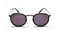 Purple Round Sunglasses for Men and Women