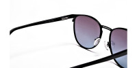 Black Round Sunglasses-3