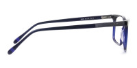 Designer Navy Blue Glasses Rectangular - 1