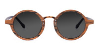 Round-Brown-Wood-Sunglasses-With-Grey-Tint-1