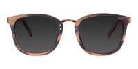 Wooden Frame Sunglasses-1