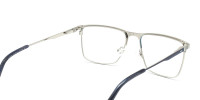 Blue Metal Eyeglass Frames-1