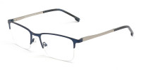 Blue Metal Glasses Frames-1