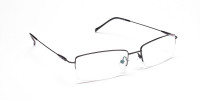 Sleek - Black Rectangular Glasses -1