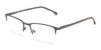 Semi Rimless Square Glasses-1