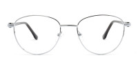 Silver Circle Glasses-1