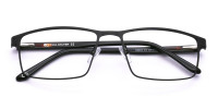 Black Square Frame Glasses-1