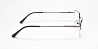 Gunmetal Rectangular Glasses -1