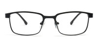 black small rectangle glasses-1