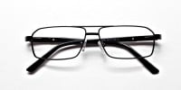 Black Rectangular Glasses, Eyeglasses 