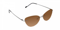 cat eye brown sunglasses-1