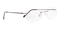 gunmetal wayfarer rimless glasses frames-1