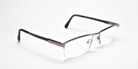 Classic Collection Gunmetal Rectangular Glasses -1