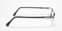 Classic Collection Gunmetal Rectangular Glasses -1