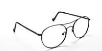 Gunmetal Round Glasses, Eyeglasses