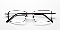 Rectangular brown Glasses, Eyeglasses -1