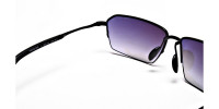 Black Half Rimmed Sunglasses - 2