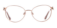 Ted Baker TB2243 Elvie Full Rim Round Metal Glasses Women-1