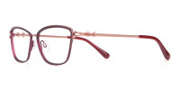 Ted Baker TB2245 Tula Women Classic Cateye Glasses Burgundy-1