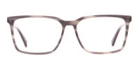 TED BAKER TB8209 ROWE Rectangular Glasses Grey Tortoise-1