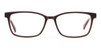 TED BAKER TB2810 FULLER Rectangular Glasses Black & Horn-1
