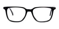 black rectangular wayfarer full rim glasses frames-1