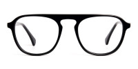 designer black aviator wayfarer full rim glasses frames-1