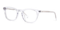 crystal clear or transparent full rim glasses frames-1