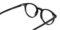 black acetate fullrim glasses frames-1