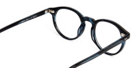 marble blue round fullrim glasses frames-1