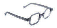 Asymmetric Round and Square Eyeglasses-1