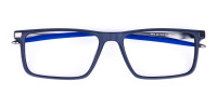 Blue and Black Prescription Football Glasses-1