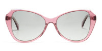 Red Frame Butterfly Shaped Sunglasses-1