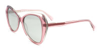 Red Frame Butterfly Shaped Sunglasses-1