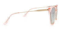 Pink Frame Cat Eye Sunglasses-1